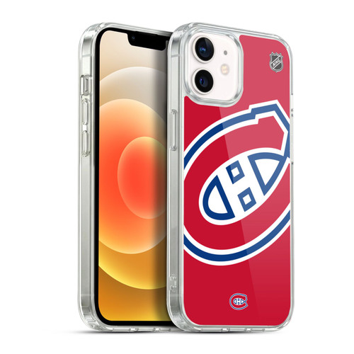 NHL Montreal Canadiens Oversized Soft Gel Case for Apple iPhone 12 / iPhone 12 Pro & MagSafe