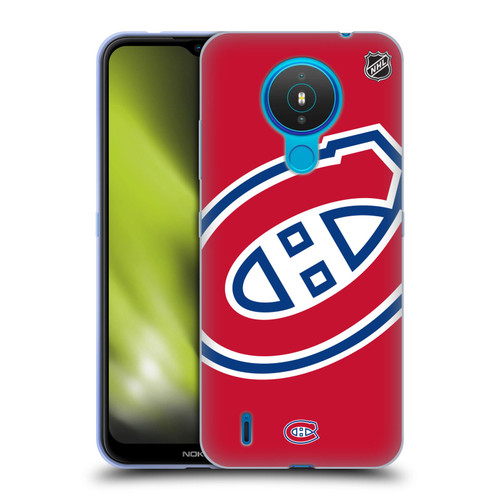 NHL Montreal Canadiens Oversized Soft Gel Case for Nokia 1.4