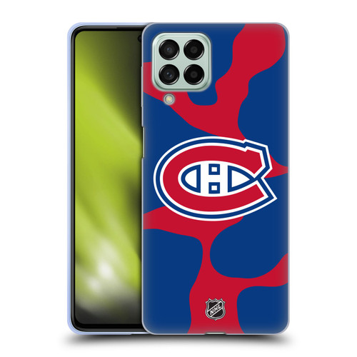 NHL Montreal Canadiens Cow Pattern Soft Gel Case for Samsung Galaxy M53 (2022)