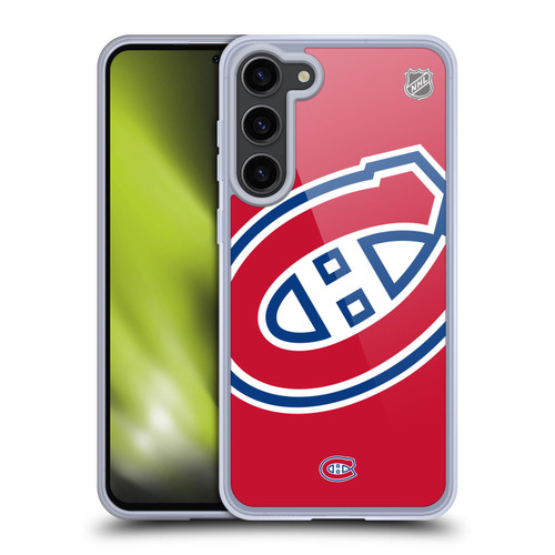 NHL Montreal Canadiens Oversized Soft Gel Case for Samsung Galaxy S23+ 5G