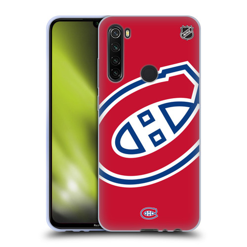 NHL Montreal Canadiens Oversized Soft Gel Case for Xiaomi Redmi Note 8T