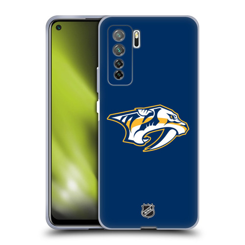 NHL Nashville Predators Plain Soft Gel Case for Huawei Nova 7 SE/P40 Lite 5G