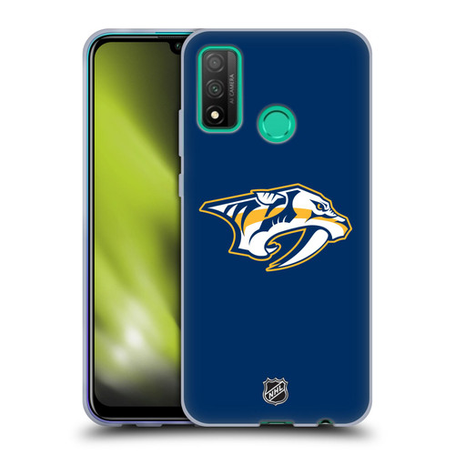NHL Nashville Predators Plain Soft Gel Case for Huawei P Smart (2020)