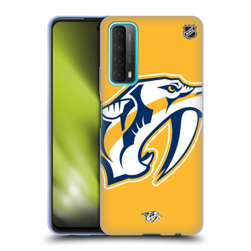 NHL Nashville Predators Oversized Soft Gel Case for Huawei P Smart (2021)