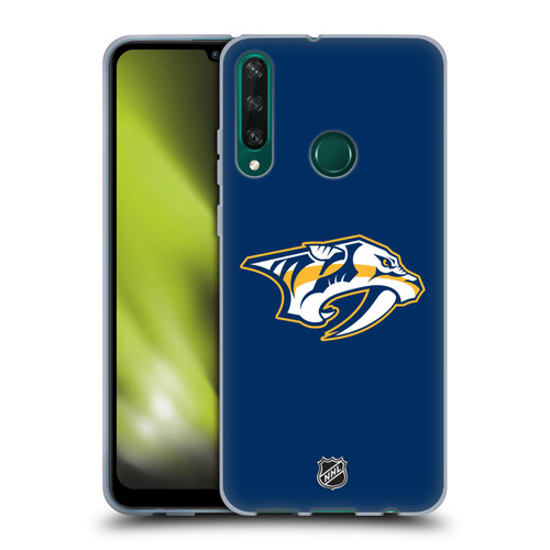 NHL Nashville Predators Plain Soft Gel Case for Huawei Y6p