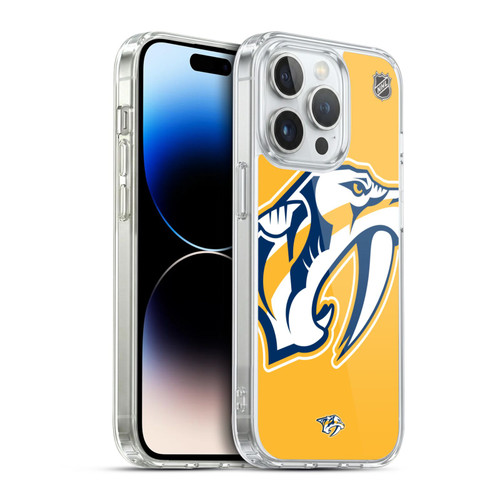NHL Nashville Predators Oversized Soft Gel Case for Apple iPhone 14 Pro & MagSafe