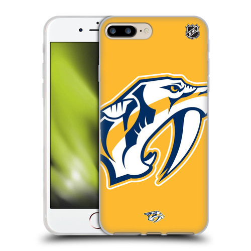 NHL Nashville Predators Oversized Soft Gel Case for Apple iPhone 7 Plus / iPhone 8 Plus