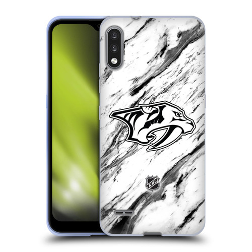 NHL Nashville Predators Marble Soft Gel Case for LG K22