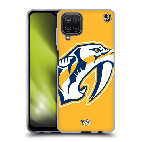 NHL Nashville Predators Oversized Soft Gel Case for Samsung Galaxy A12 (2020)