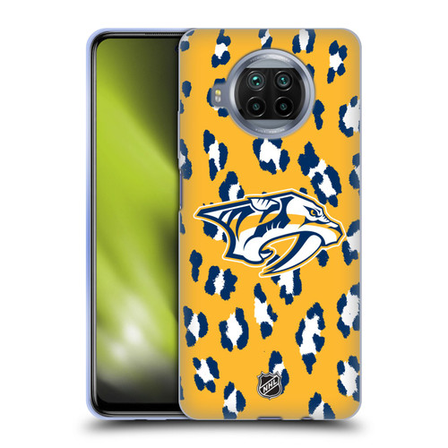 NHL Nashville Predators Leopard Patten Soft Gel Case for Xiaomi Mi 10T Lite 5G
