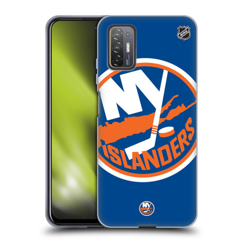 NHL New York Islanders Oversized Soft Gel Case for HTC Desire 21 Pro 5G
