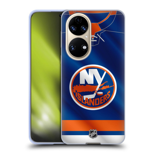 NHL New York Islanders Jersey Soft Gel Case for Huawei P50