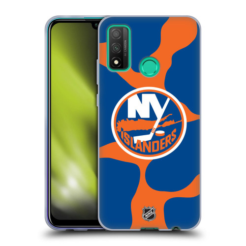 NHL New York Islanders Cow Pattern Soft Gel Case for Huawei P Smart (2020)