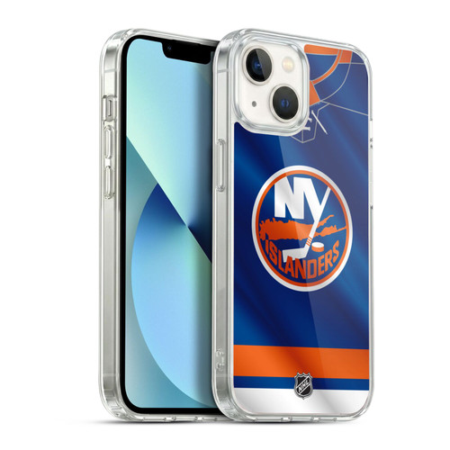 NHL New York Islanders Jersey Soft Gel Case for Apple iPhone 13