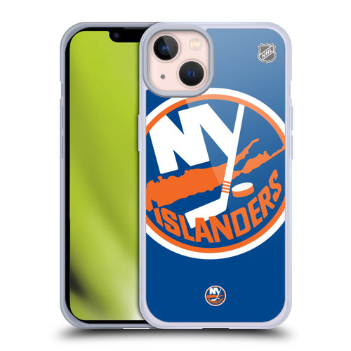 NHL New York Islanders Oversized Soft Gel Case for Apple iPhone 13