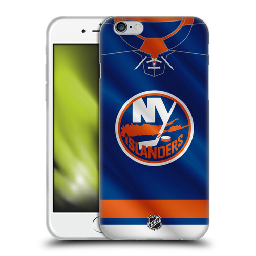 NHL New York Islanders Jersey Soft Gel Case for Apple iPhone 6 / iPhone 6s