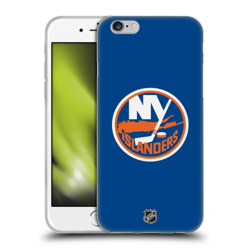 NHL New York Islanders Plain Soft Gel Case for Apple iPhone 6 / iPhone 6s