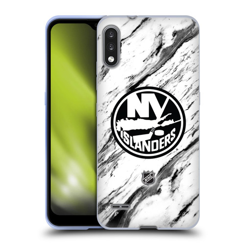 NHL New York Islanders Marble Soft Gel Case for LG K22