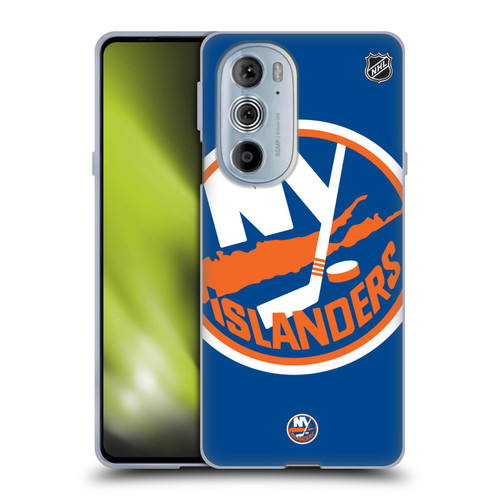 NHL New York Islanders Oversized Soft Gel Case for Motorola Edge X30