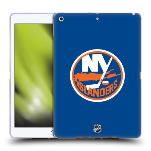 NHL New York Islanders Plain Soft Gel Case for Apple iPad 10.2 2019/2020/2021
