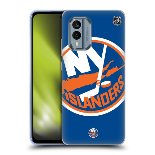 NHL New York Islanders Oversized Soft Gel Case for Nokia X30