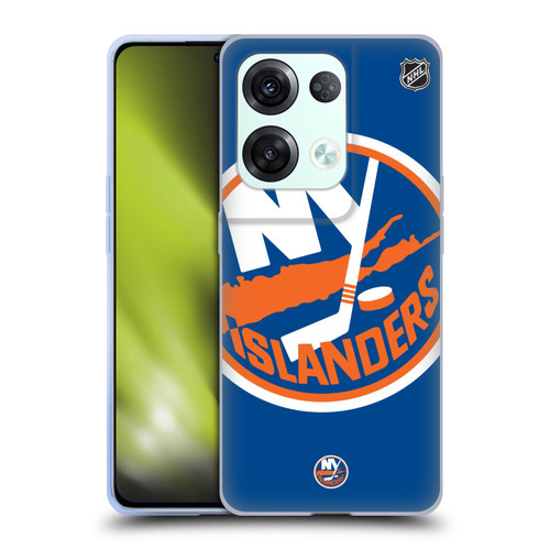 NHL New York Islanders Oversized Soft Gel Case for OPPO Reno8 Pro