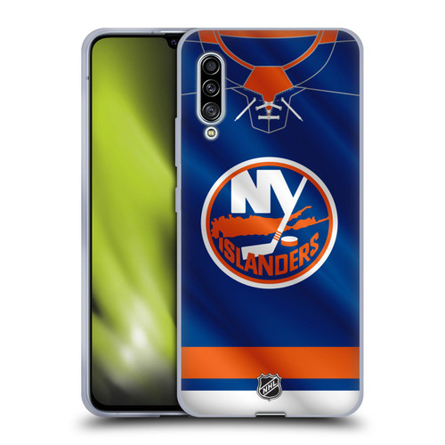 NHL New York Islanders Jersey Soft Gel Case for Samsung Galaxy A90 5G (2019)