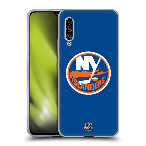 NHL New York Islanders Plain Soft Gel Case for Samsung Galaxy A90 5G (2019)