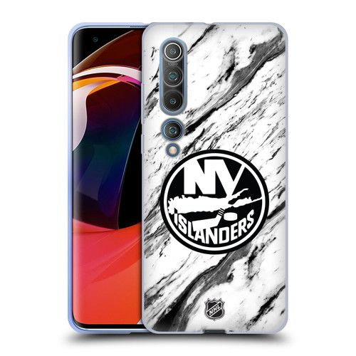 NHL New York Islanders Marble Soft Gel Case for Xiaomi Mi 10 5G / Mi 10 Pro 5G