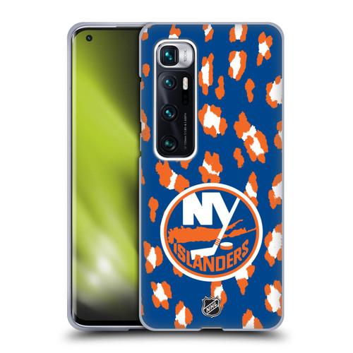 NHL New York Islanders Leopard Pattern Soft Gel Case for Xiaomi Mi 10 Ultra 5G