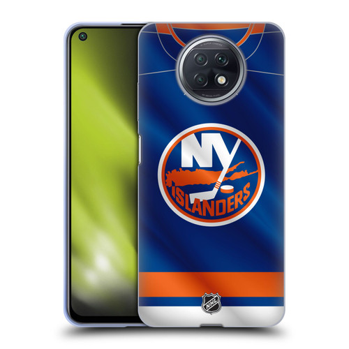 NHL New York Islanders Jersey Soft Gel Case for Xiaomi Redmi Note 9T 5G