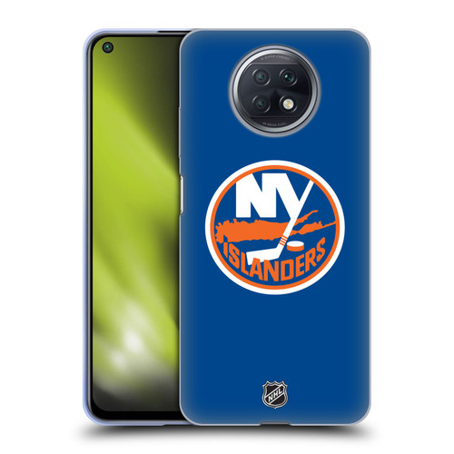 NHL New York Islanders Plain Soft Gel Case for Xiaomi Redmi Note 9T 5G