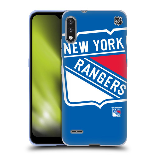 NHL New York Rangers Oversized Soft Gel Case for LG K22