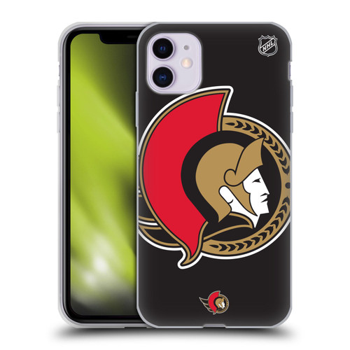 NHL Ottawa Senators Oversized Soft Gel Case for Apple iPhone 11