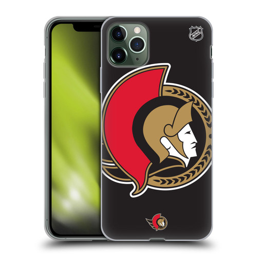 NHL Ottawa Senators Oversized Soft Gel Case for Apple iPhone 11 Pro Max