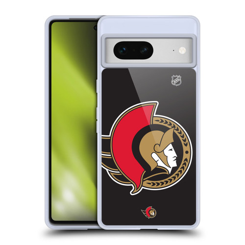 NHL Ottawa Senators Oversized Soft Gel Case for Google Pixel 7