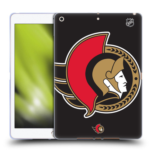 NHL Ottawa Senators Oversized Soft Gel Case for Apple iPad 10.2 2019/2020/2021