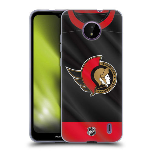 NHL Ottawa Senators Jersey Soft Gel Case for Nokia C10 / C20