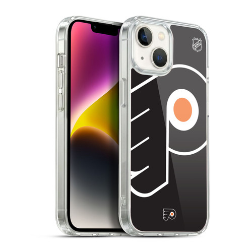 NHL Philadelphia Flyers Oversized Soft Gel Case for Apple iPhone 14