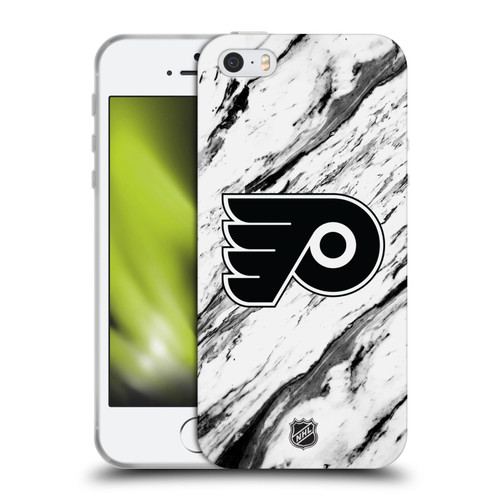 NHL Philadelphia Flyers Marble Soft Gel Case for Apple iPhone 5 / 5s / iPhone SE 2016