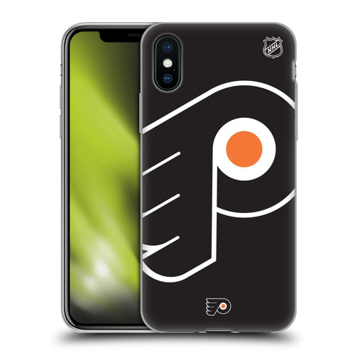 NHL Philadelphia Flyers Oversized Soft Gel Case for Apple iPhone X / iPhone XS