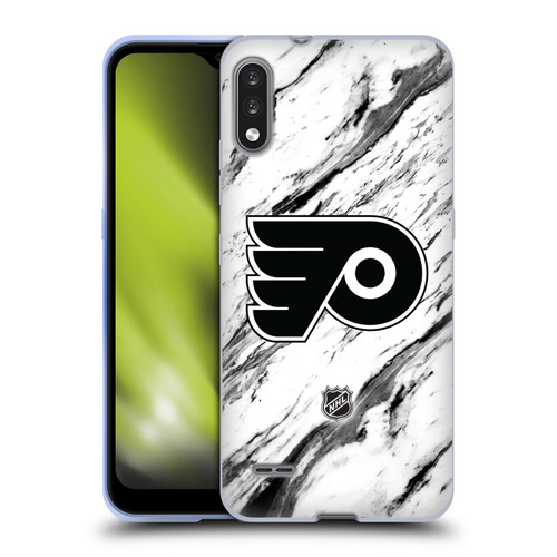 NHL Philadelphia Flyers Marble Soft Gel Case for LG K22