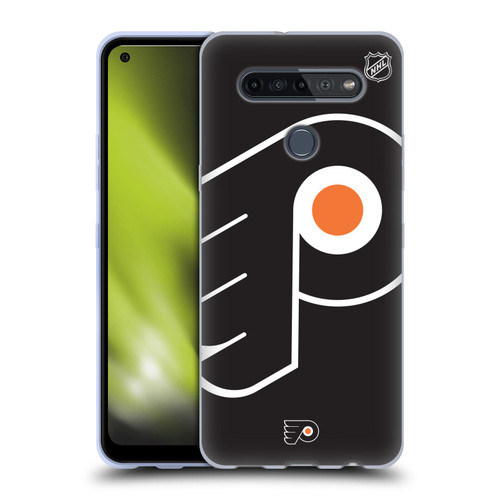 NHL Philadelphia Flyers Oversized Soft Gel Case for LG K51S