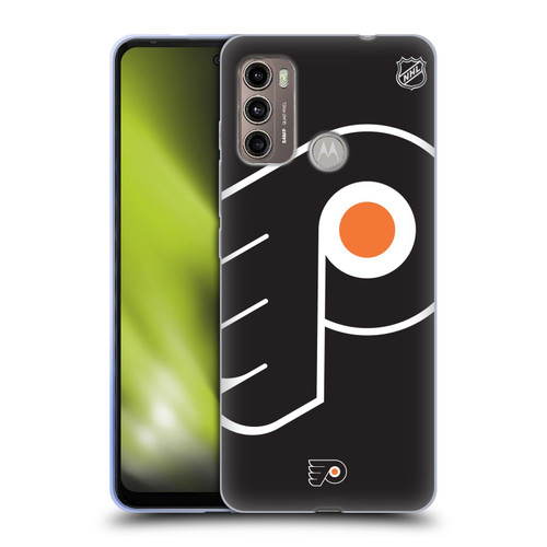 NHL Philadelphia Flyers Oversized Soft Gel Case for Motorola Moto G60 / Moto G40 Fusion