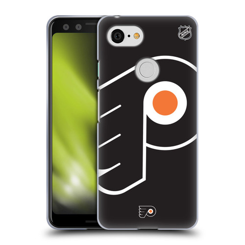 NHL Philadelphia Flyers Oversized Soft Gel Case for Google Pixel 3