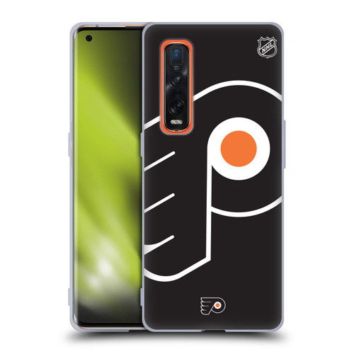 NHL Philadelphia Flyers Oversized Soft Gel Case for OPPO Find X2 Pro 5G
