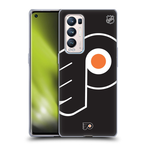 NHL Philadelphia Flyers Oversized Soft Gel Case for OPPO Find X3 Neo / Reno5 Pro+ 5G