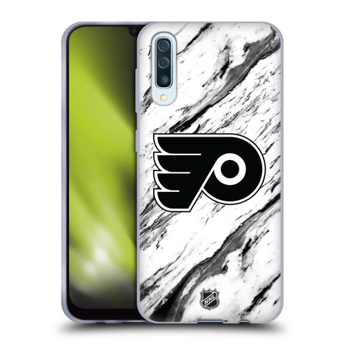 NHL Philadelphia Flyers Marble Soft Gel Case for Samsung Galaxy A50/A30s (2019)