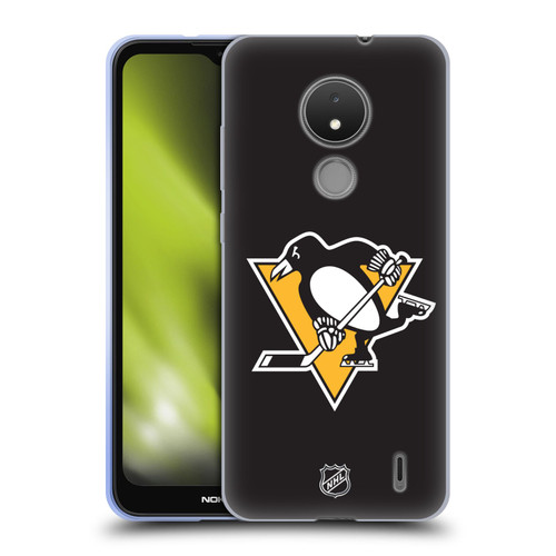NHL Pittsburgh Penguins Plain Soft Gel Case for Nokia C21