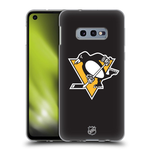 NHL Pittsburgh Penguins Plain Soft Gel Case for Samsung Galaxy S10e